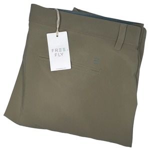 Free Fly Hybrid Shorts II Sandbar‎ Lightweight Stretch Men’s 38 9” Inseam NWT